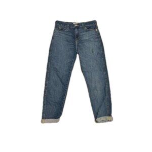 LEVIS boyfriend dark denim jeans size 2 26 in great condition